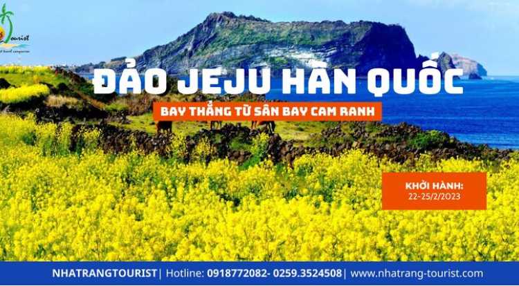 Tour Jeju Hàn Quốc khởi hành từ Nha Trang